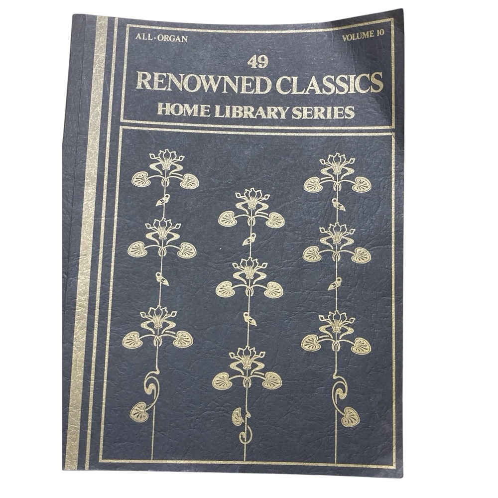 49 Renowned Classics Home Library Series Volume 10 All-organ VTG 1978